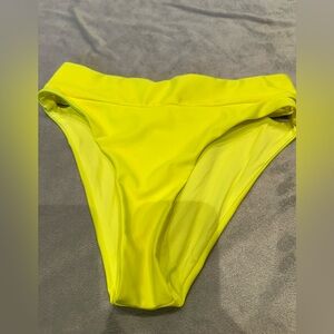 RIP CURL Ladies Women Size Extra Small Yellow Bikini Top & Bottoms